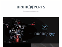 Tablet Screenshot of dronexperts.com